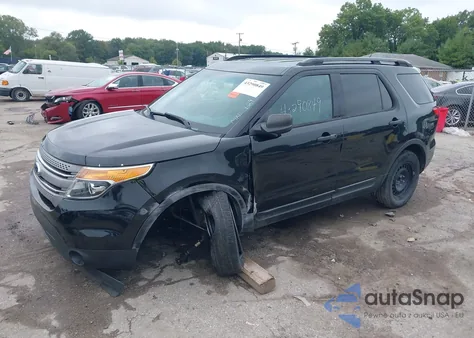 2014 Ford Explorer z USA, uszkodzony, nr VIN 1FM5K7B87EGA16458